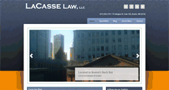 Desktop Screenshot of lacasselaw.com
