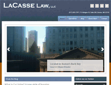 Tablet Screenshot of lacasselaw.com